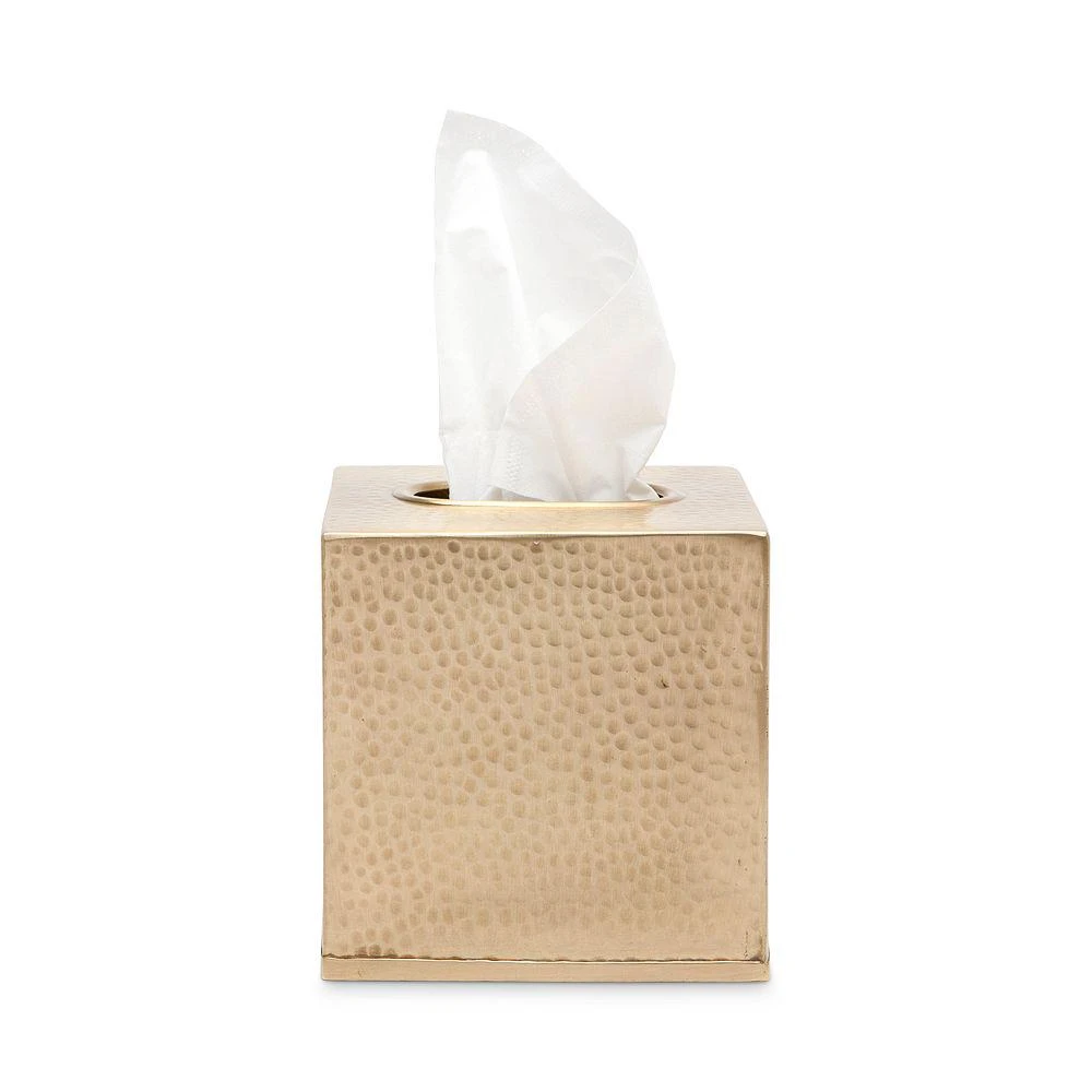 商品Pigeon & Poodle|Verum Hammered Tissue Box,价格¥1226,第1张图片详细描述
