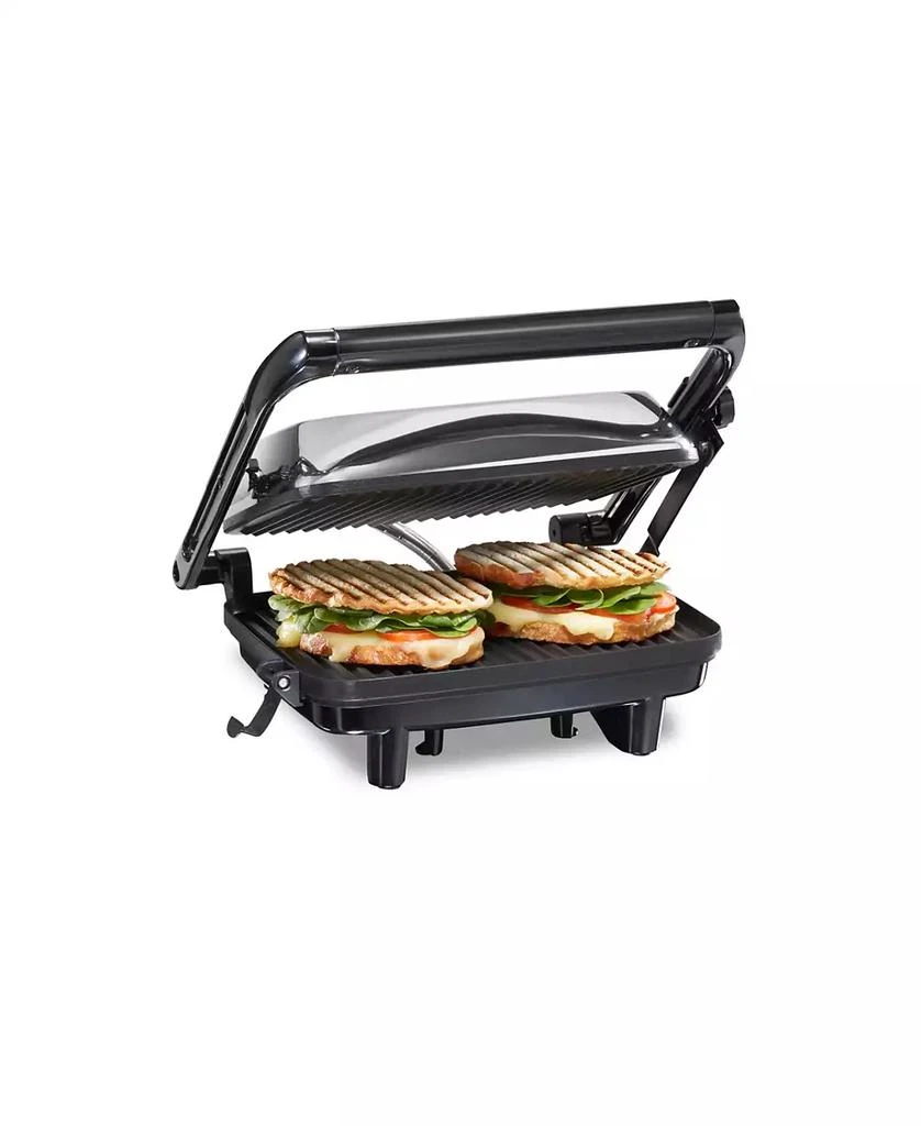 商品Hamilton Beach|Panini Press & Gourmet Sandwich Maker - 25460G,价格¥368,第1张图片