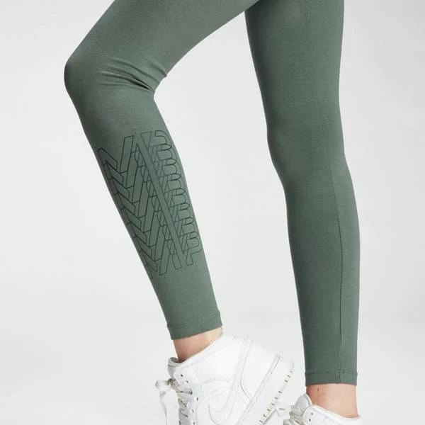 商品Myprotein|MP Women's Repeat MP Leggings - Cactus,价格¥147,第4张图片详细描述