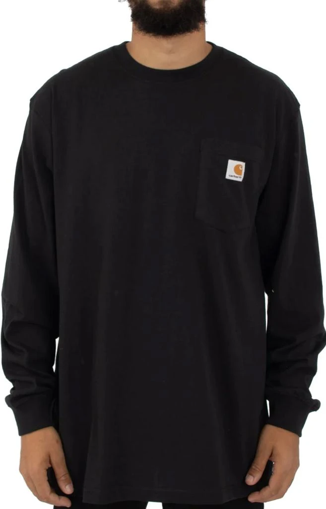 商品Carhartt|(K126) L/S Workwear Pocket Shirt - Black,价格¥202,第1张图片