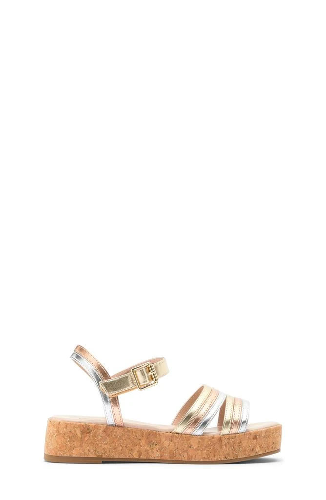 商品Nordstrom|Kids' Katherine Cork Platform Sandal,价格¥163,第4张图片详细描述