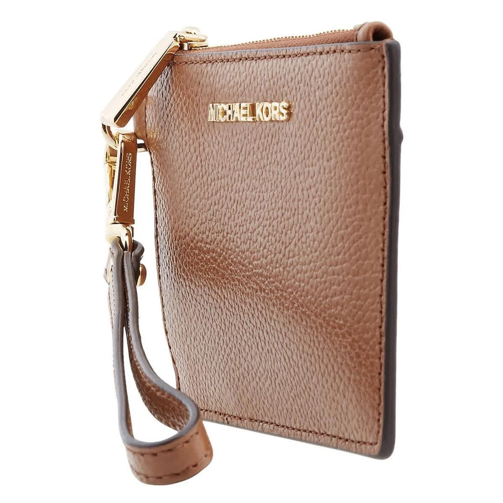 商品Michael Kors|Michael Kors Ladies Small Mercer Pebbled Leather Coin Case - Luggage,价格¥391,第2张图片详细描述