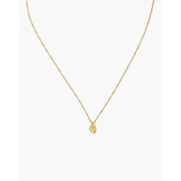 商品Madewell|Strawberry Pendant Necklace,价格¥118,第2张图片详细描述