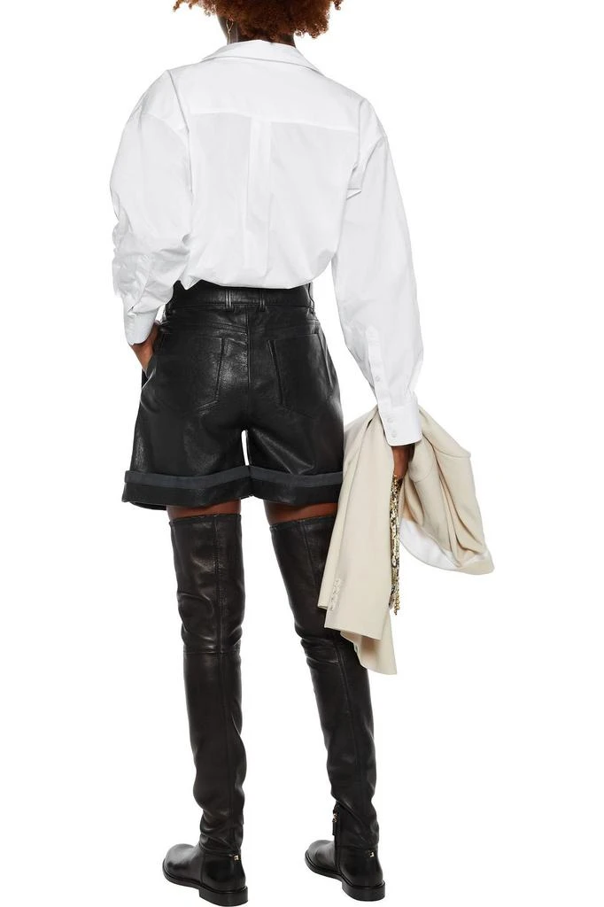 商品Chloé|Pleated leather shorts,价格¥6677,第1张图片