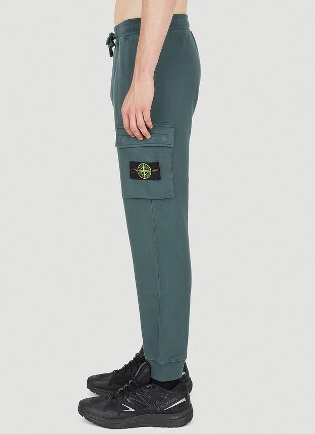 商品Stone Island|Cargo Track Pants in Green,价格¥1700,第3张图片详细描述