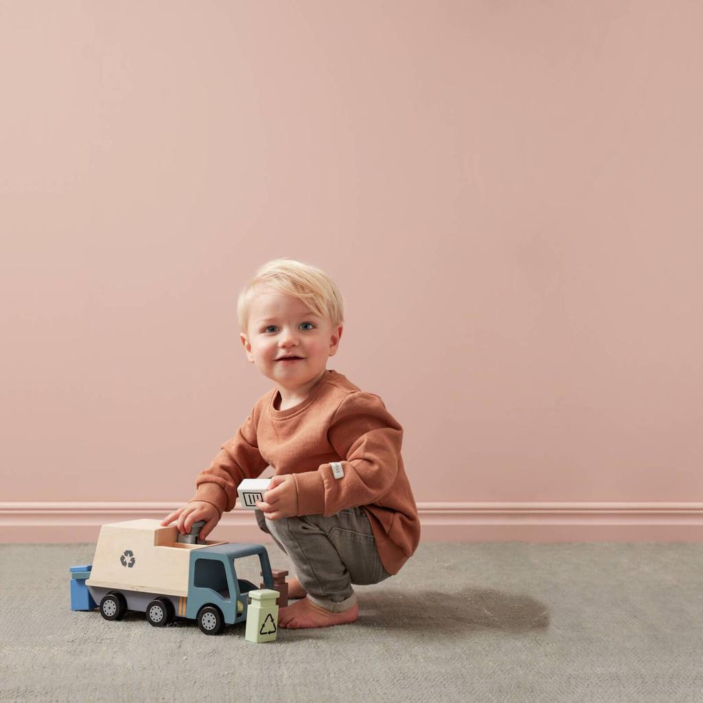 Kids Concept Garbage Truck - Grey商品第9张图片规格展示