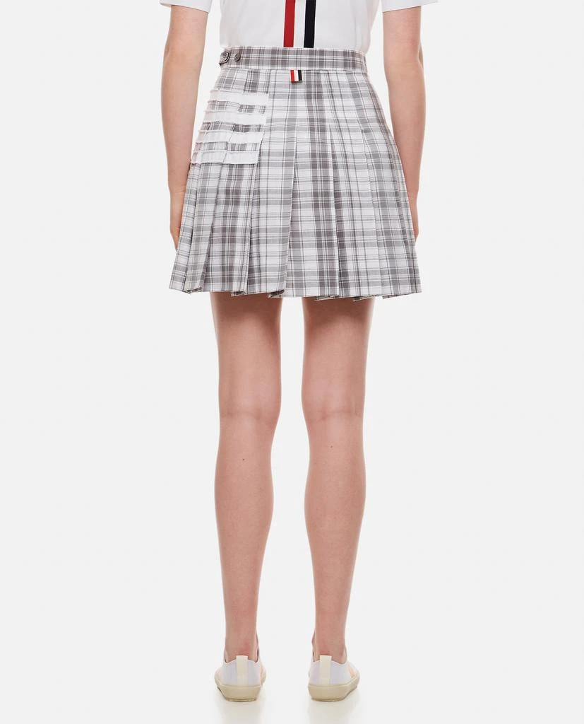 商品Thom Browne|MINI DROPPED BACK PLEATED COTTON SKIRT,价格¥4993,第3张图片详细描述