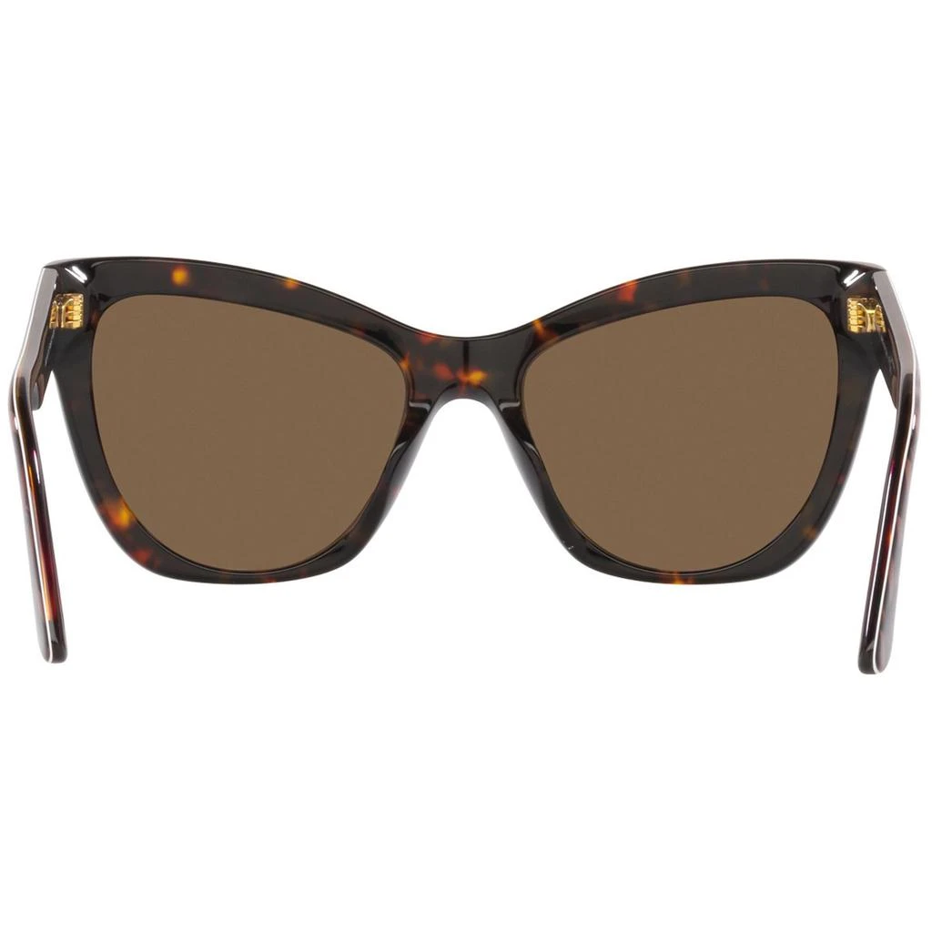 商品Versace|Versace Women's Sunglasses - Dark Brown Lens Cat Eye Acetate Frame | VE4417U 535973,价格¥688,第3张图片详细描述
