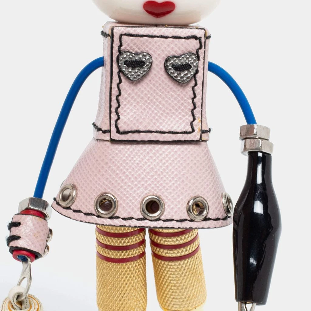 商品[二手商品] Prada|Prada Two Tone Robot Trick Nancy Bag Charm/Keychain,价格¥1004,第4张图片详细描述