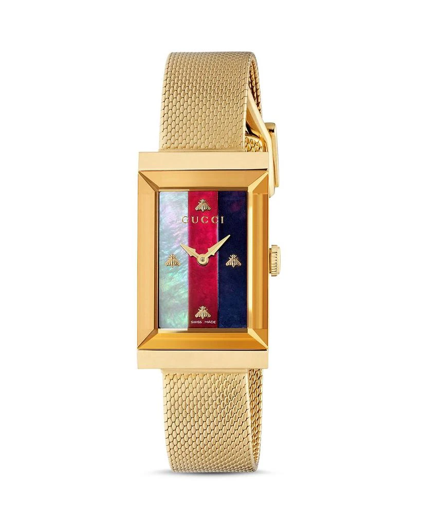 商品Gucci|New G-Frame Watch, 21mm x 34mm,价格¥12009,第1张图片