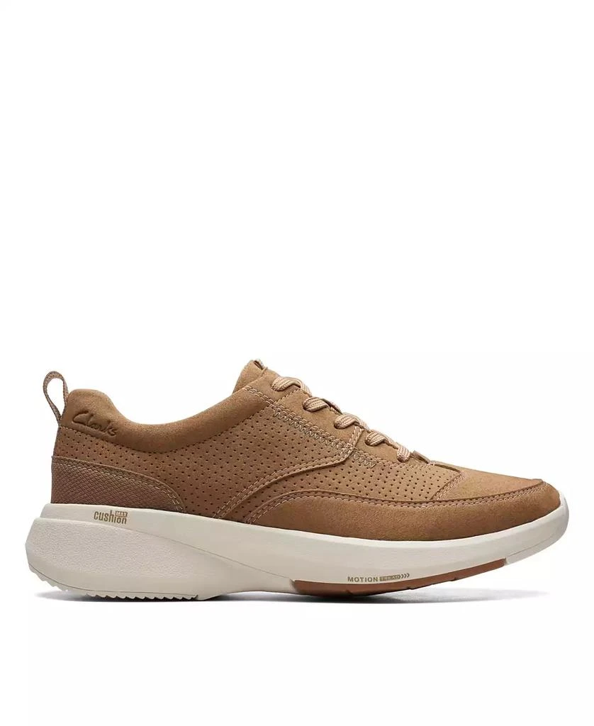 商品Clarks|Men's Lehman Mix Lace-Up Shoes,价格¥451,第2张图片详细描述