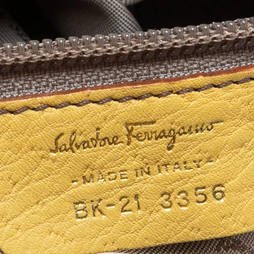 Salvatore Ferragamo Yellow Leather Hobo 商品