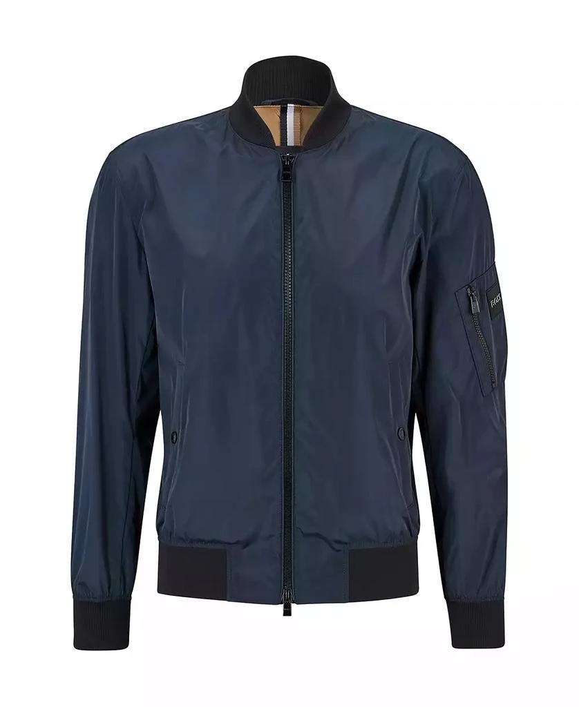 商品Hugo Boss|Men's Regular-Fit Bomber Jacket,价格¥1481,第3张图片详细描述