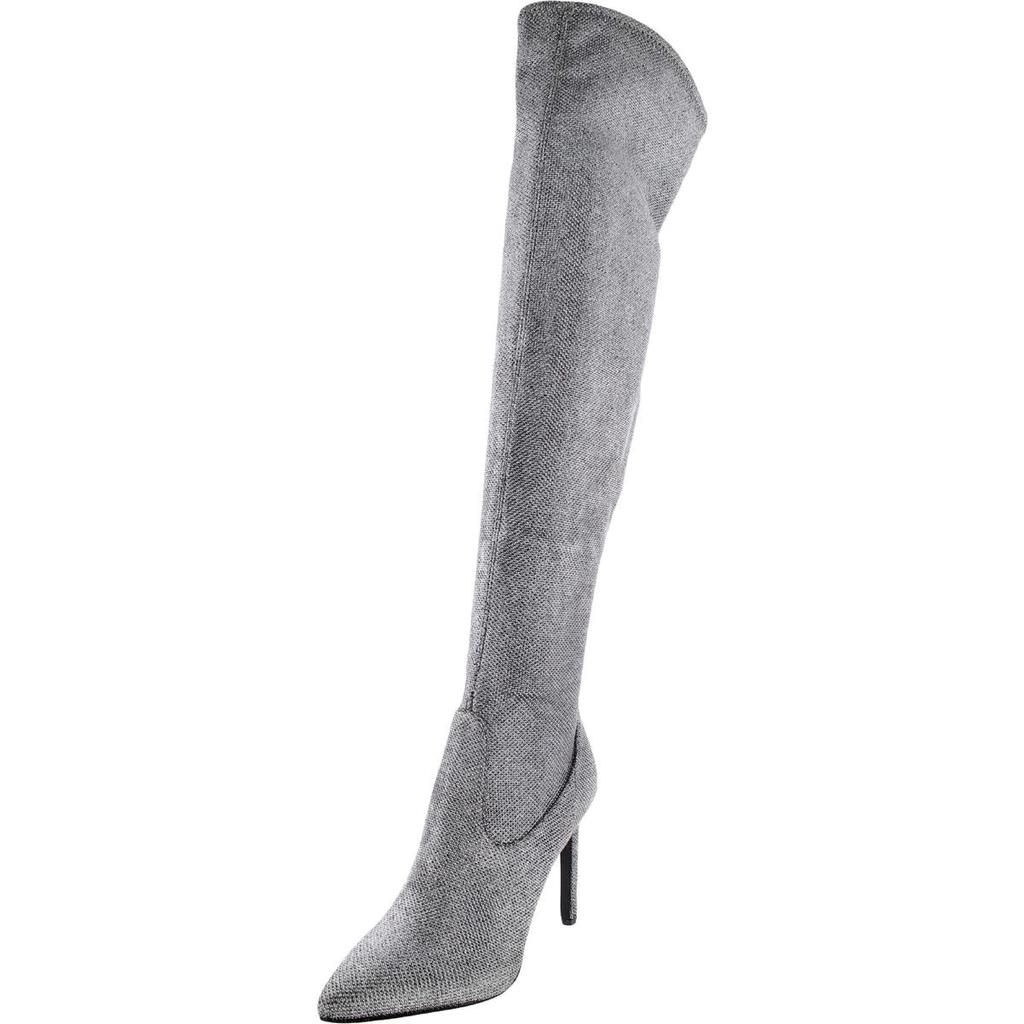 Nine West Womens Tacy 2 Glitter Dressy Knee-High Boots商品第1张图片规格展示