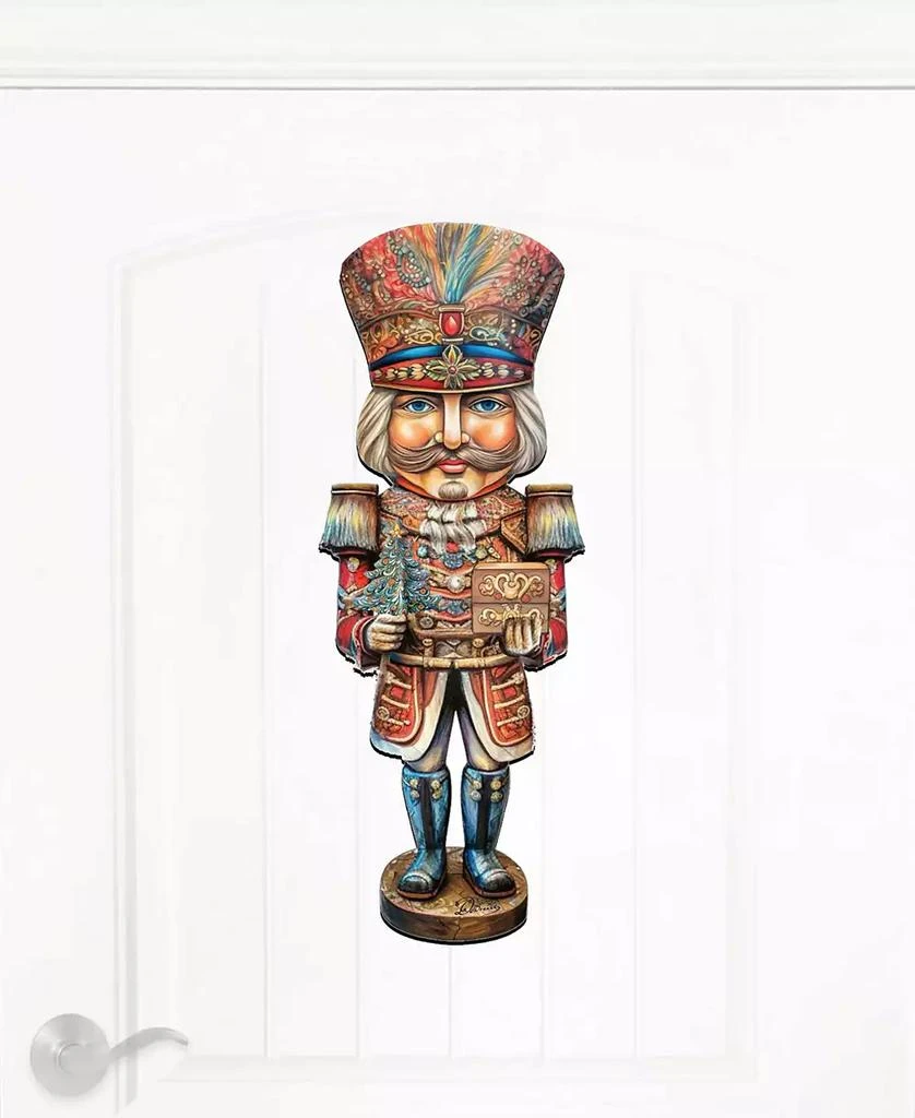 Regal Nutcracker Prince Christmas Door Decor Wooden Wall Decor G. DeBrekht 商品