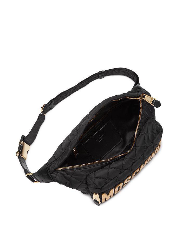 商品Moschino|Quilted Nylon Belt Bag,价格¥4683,第5张图片详细描述