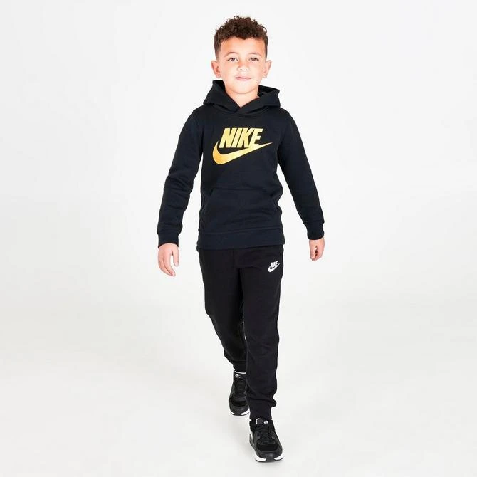 商品NIKE|Little Kids' Nike Sportswear Club Fleece Pullover Hoodie,价格¥252,第2张图片详细描述
