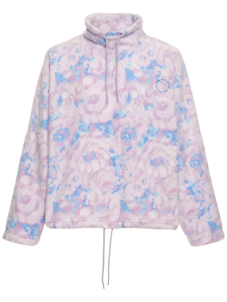 商品Martine Rose|Floral Print High Collar Fleece Jacket,价格¥1339,第1张图片