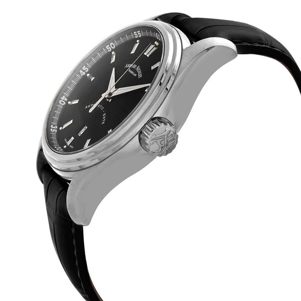 商品Armand Nicolet|Armand Nicolet MH2 Automatic Black Dial Mens Watch A640A-NR-P840NR2,价格¥4552,第4张图片详细描述