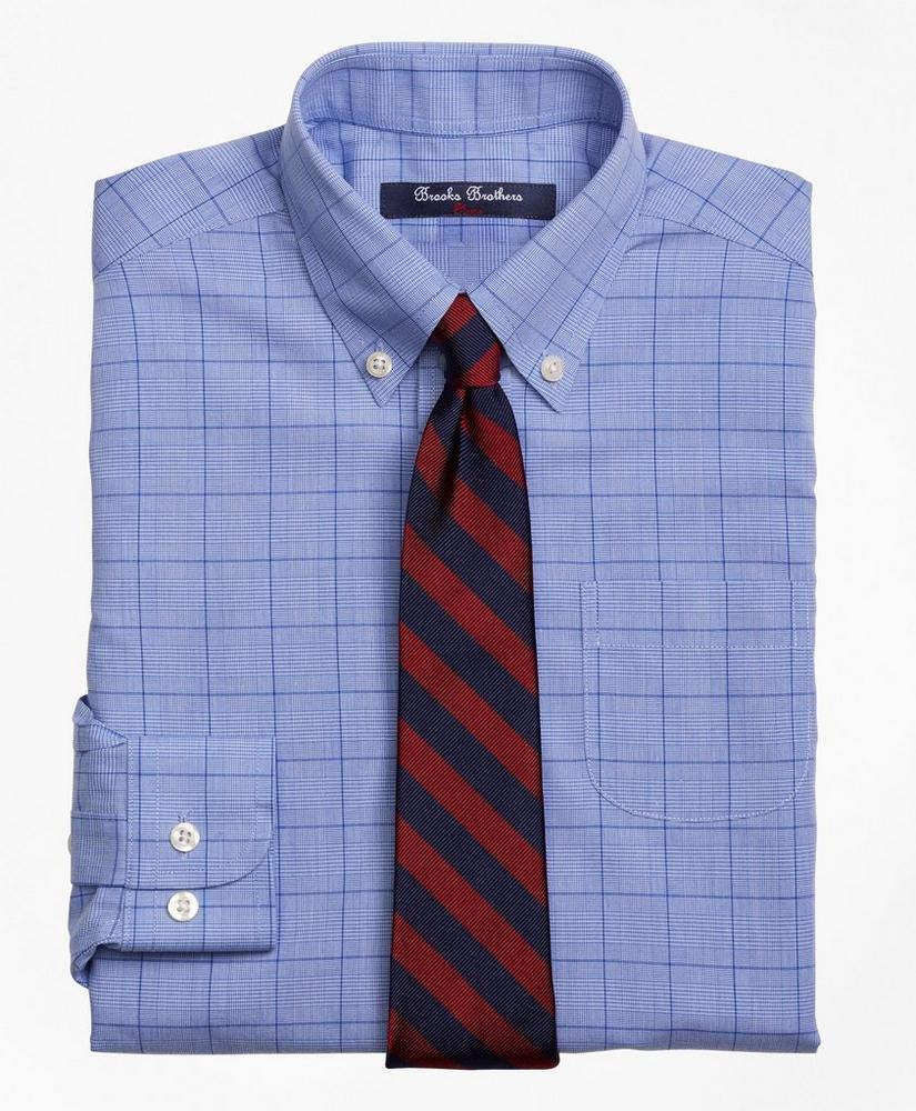 商品Brooks Brothers|Boys Non-Iron Supima® Cotton Broadcloth Plaid Dress Shirt,价格¥438,第1张图片