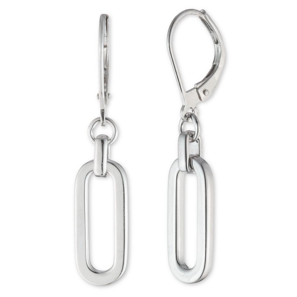 商品Ralph Lauren|Sterling Silver Link Drop Earring,价格¥488,第1张图片