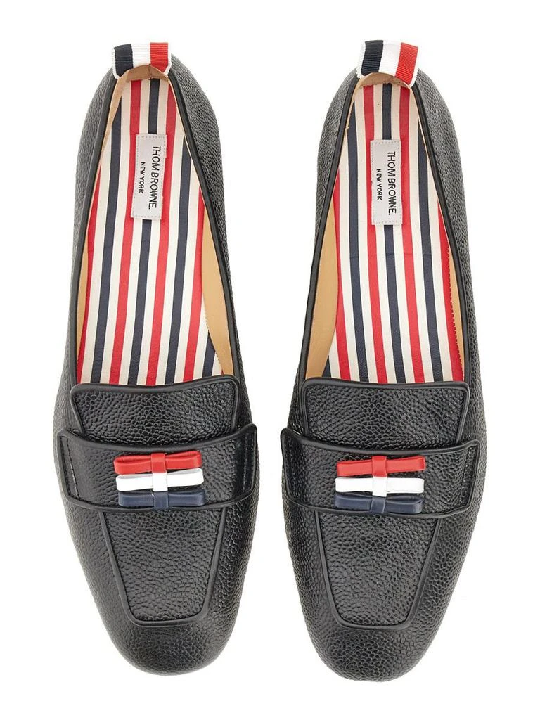 商品Thom Browne|THREE BOW MOCCASIN,价格¥3512,第2张图片详细描述