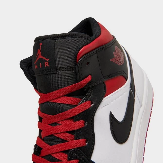 商品Jordan|Men's Air Jordan Retro 1 Mid Casual Shoes,价格¥670,第3张图片详细描述