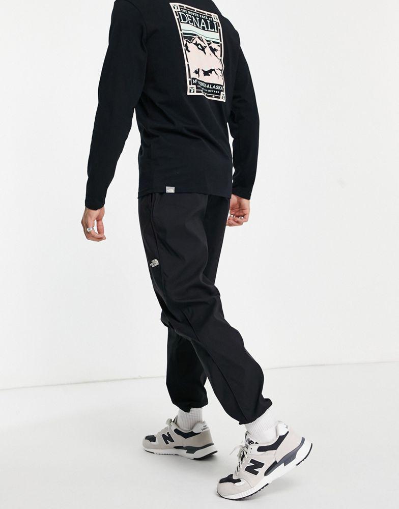 商品The North Face|The North Face Class V relaxed fit trousers with elasticated waist in black,价格¥559,第4张图片详细描述