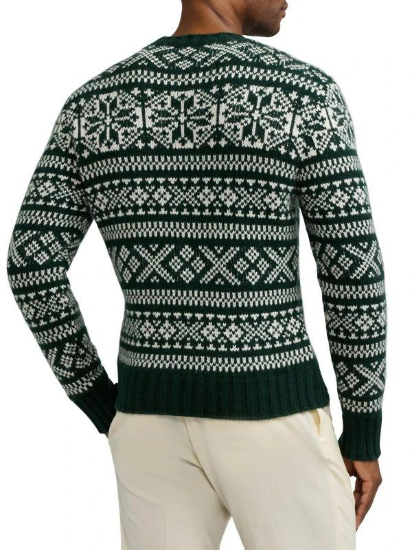 商品Ralph Lauren|Holiday Cashmere Crewneck Sweater,价格¥7894,第2张图片详细描述