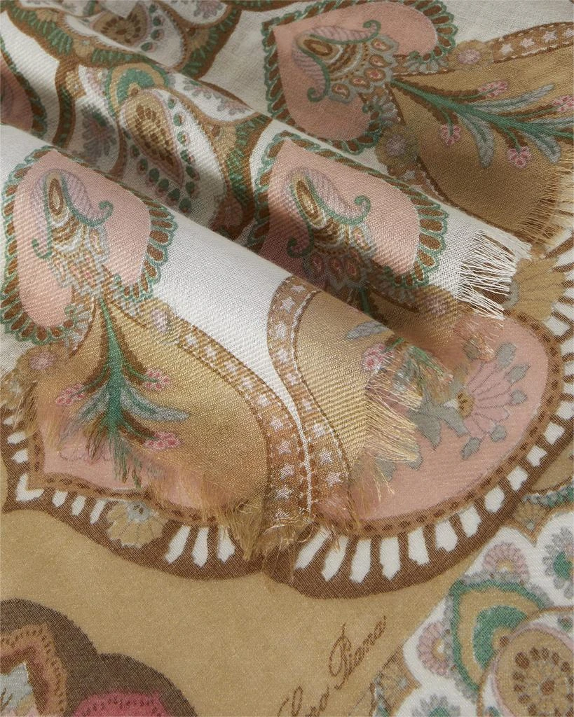 商品Loro Piana|Scialle Romantic Cashmere Scarf,价格¥12116,第4张图片详细描述