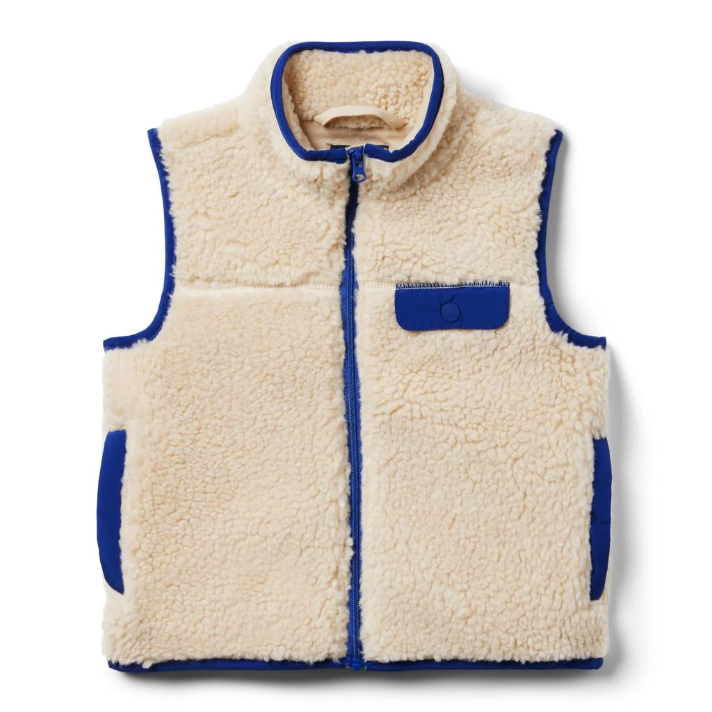 商品Janie and Jack|Sherpa Vest (Toddler/Little Kid/Big Kid),价格¥377,第1张图片