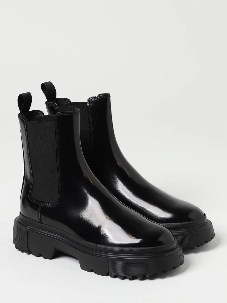 商品hogan|Hogan ankle boots in brushed leather,价格¥2713,第2张图片详细描述