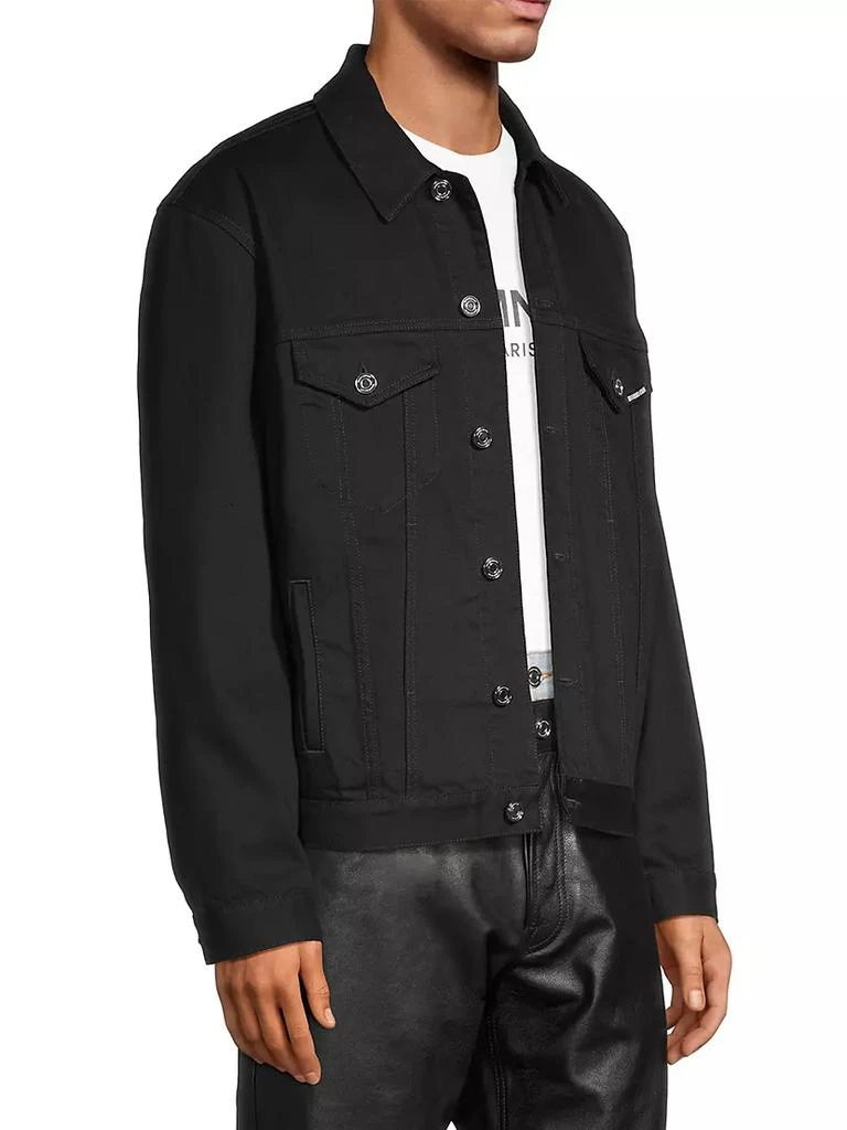 商品VTMNTS|Embroidered Logo Denim Jacket,价格¥3569,第5张图片详细描述