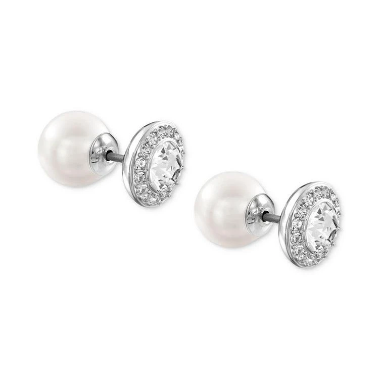 商品Swarovski|Angelic Reversible Imitation Pearl and Crystal Earrings,价格¥667,第3张图片详细描述