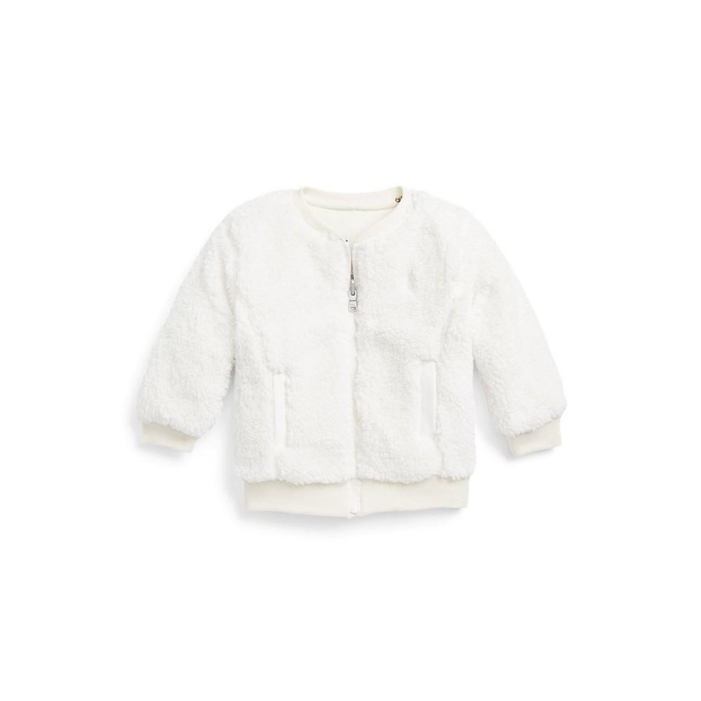 商品Ralph Lauren|Baby Boys Polo Bear Reversible Jacket,价格¥386,第5张图片详细描述