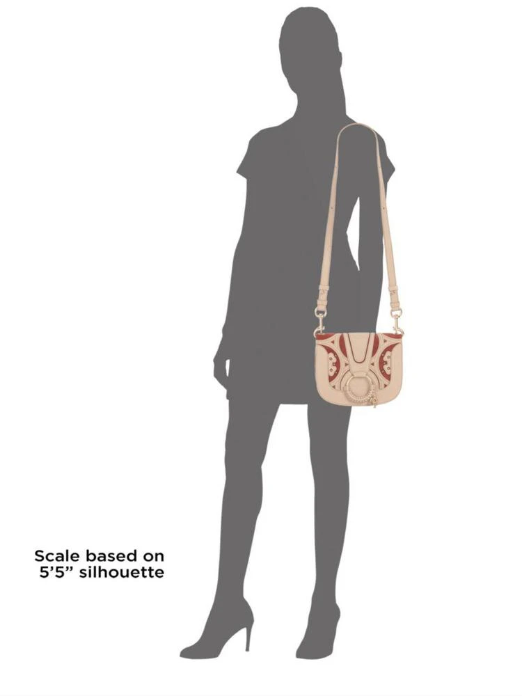 商品See by Chloé|Hana 皮革肩袋,价格¥1439,第3张图片详细描述