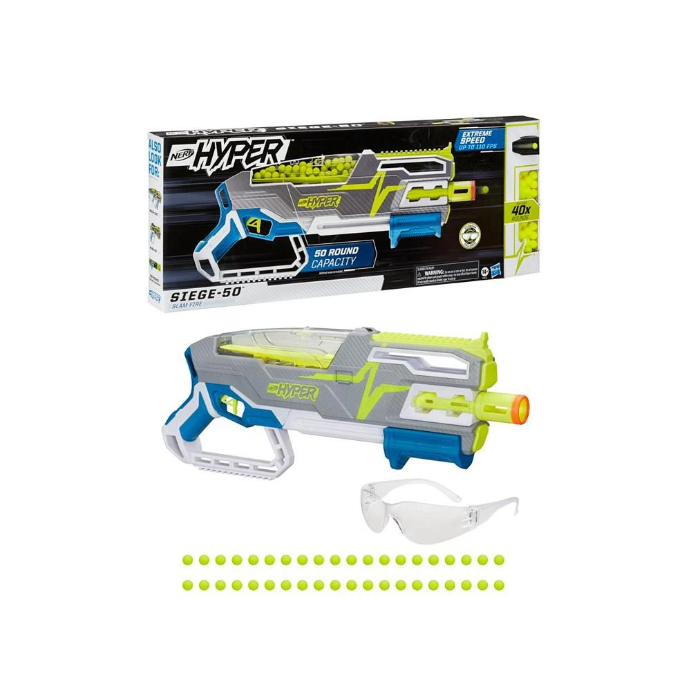商品Nerf|Hyper Siege-50 Pump Action Blaster,价格¥163,第4张图片详细描述