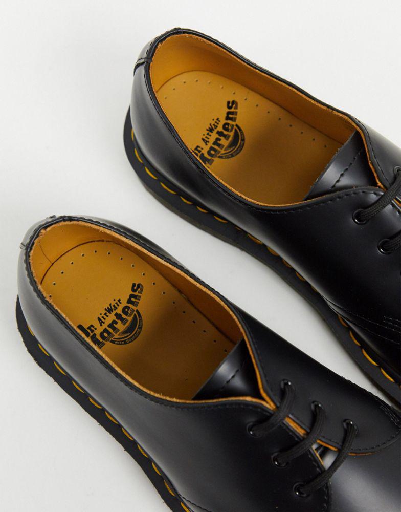 Dr Martens original 3-eye shoes in black商品第3张图片规格展示
