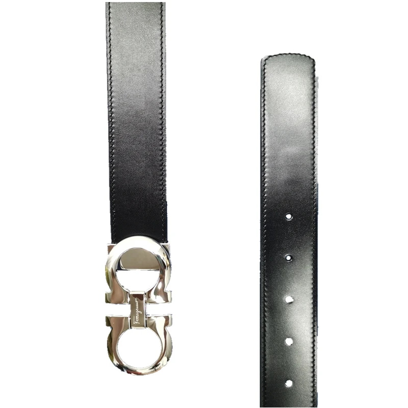 商品[国内直发] Salvatore Ferragamo|菲拉格慕皮带男士女士腰带双面可调式真皮扣头高档生日礼物,价格¥1927,第2张图片详细描述