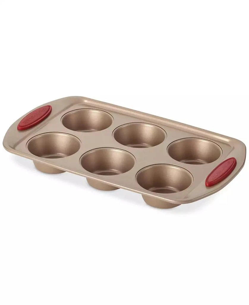 商品Rachael Ray|Cucina 4-Pc. Cranberry Red Nonstick Bakeware Set,价格¥482,第4张图片详细描述