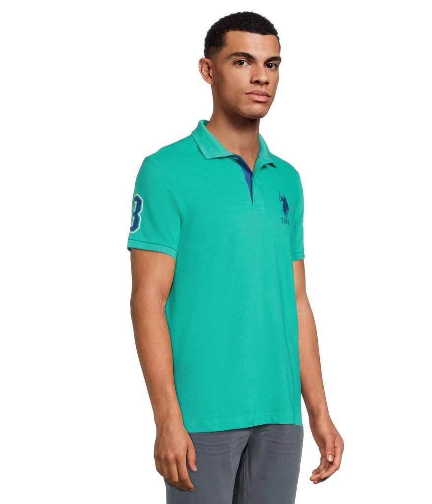 商品U.S. POLO ASSN.|纯棉Polo衫 修身款 多款配色,价格¥170,第2张图片详细描述