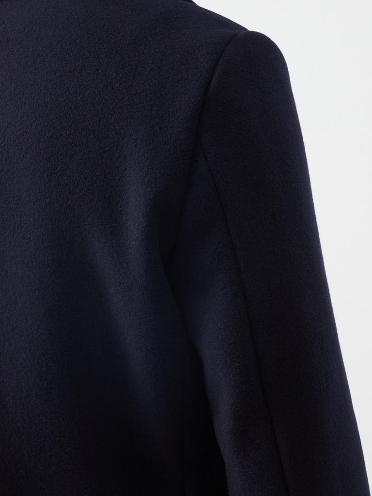 Fullerton double-breasted wool-blend pea coat商品第3张图片规格展示