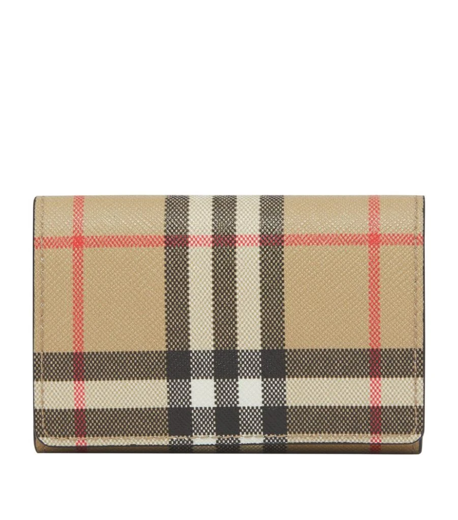 商品Burberry|Vintage Check Folding Wallet,价格¥3697,第3张图片详细描述