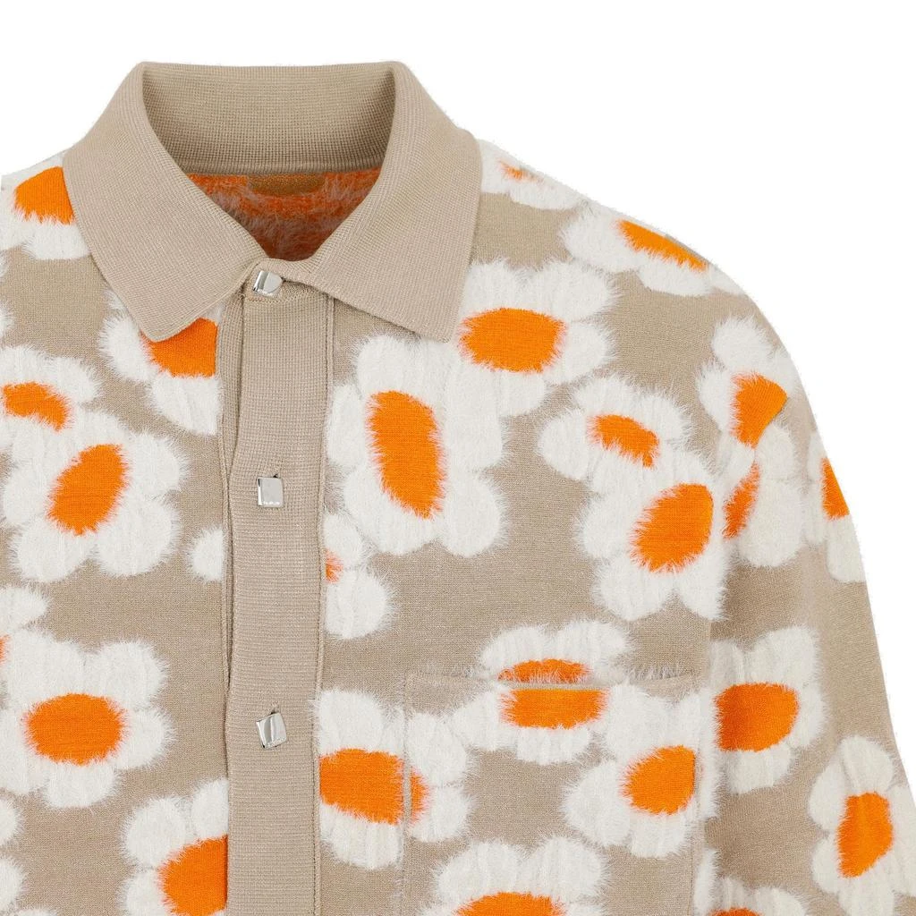 商品Jacquemus|Jacquemus Floral Patterned Long-Sleeved Shirt,价格¥2846,第3张图片详细描述