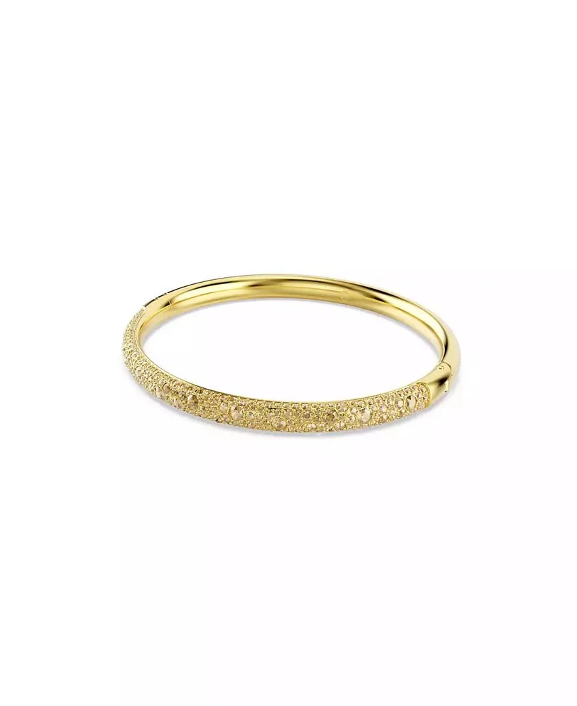 商品Swarovski|Swaroski Sublima Gold-Tone Plated Bangle,价格¥1611,第3张图片详细描述
