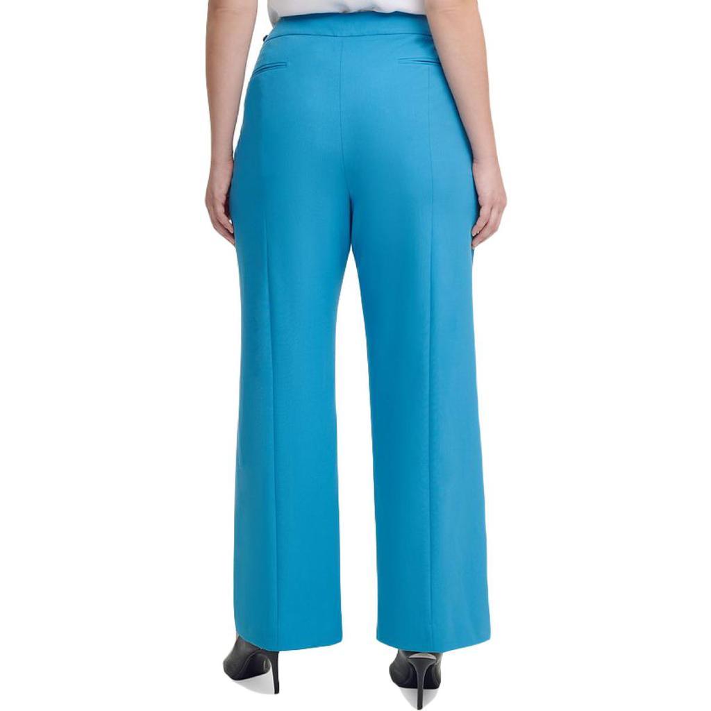 商品Calvin Klein|Calvin Klein Womens Plus Straight Leg Trouser Slim Pant,价格¥67,第5张图片详细描述