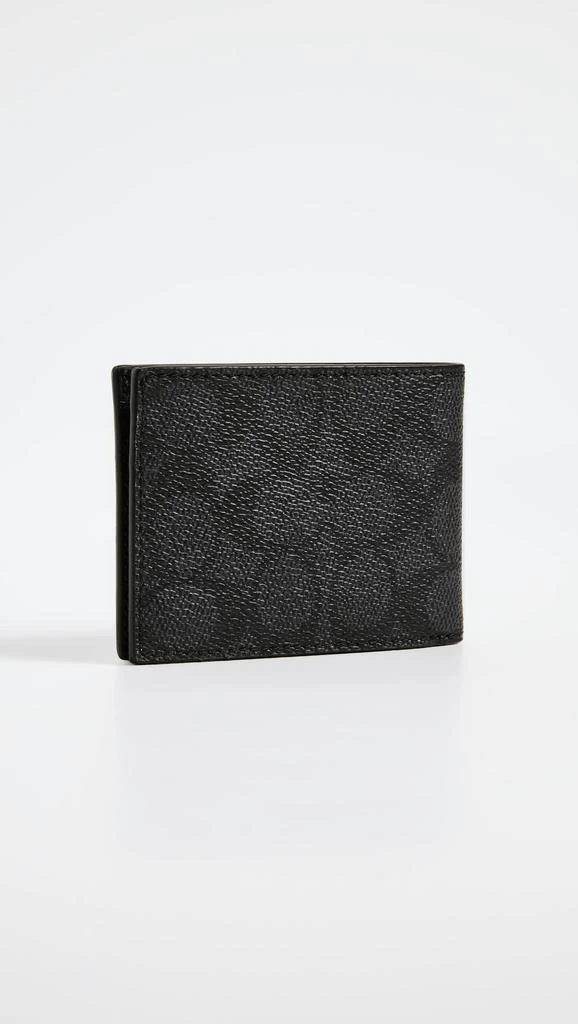 商品Coach|Coach New York Box Program Double Billfold and Money Clip,价格¥783,第3张图片详细描述