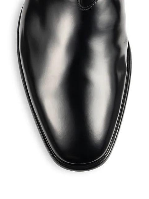 商品Prada|Spazz Leather Chelsea Boots,价格¥5486,第5张图片详细描述