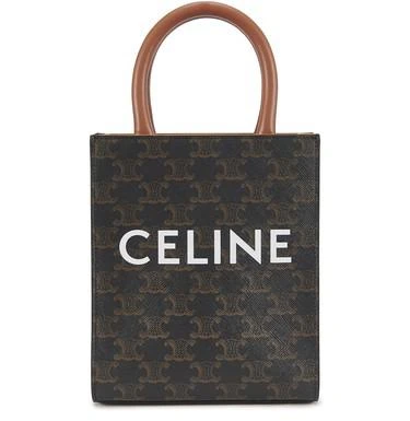 商品Celine|CABAS 迷你标志印花竖款手袋,价格¥12300,第1张图片