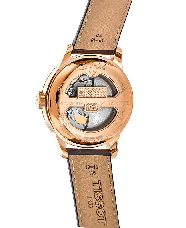 商品Tissot|Tissot Le Locle Powermatic 80 Silver Dial Brown Leather Strap Men's Watch T006.407.36.033.00,价格¥4449,第3张图片详细描述